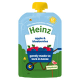 Heinz By Nature Apple & Blueberries 4+ Months Baby Food ASDA   