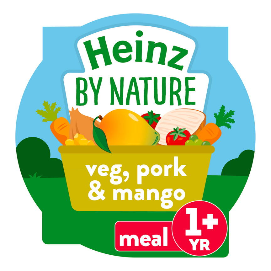 Heinz By Nature Veggies, Pork & Mango 12+ Months GOODS ASDA   