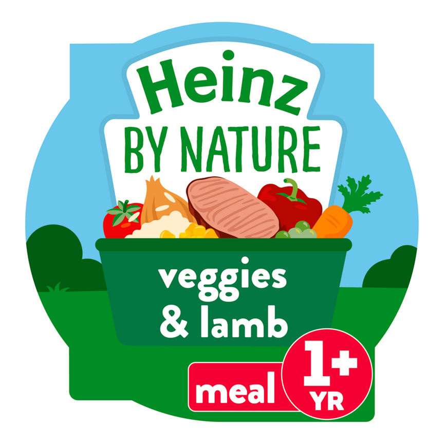 Heinz By Nature Veggies with Lamb 12+ Months GOODS ASDA   