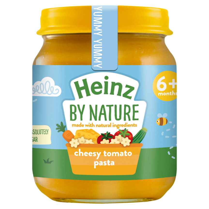 Heinz By Nature Cheesy Tomato Pasta 4+ Months Baby Food ASDA   