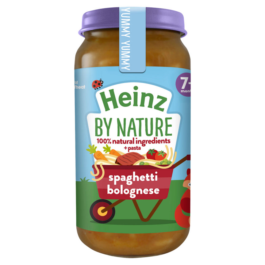 Heinz By Nature Spaghetti Bolognese 7+ Months Baby Food ASDA   