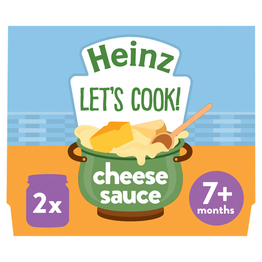 Heinz Let's Cook Cheese Sauce 7+ Months Baby Food ASDA   