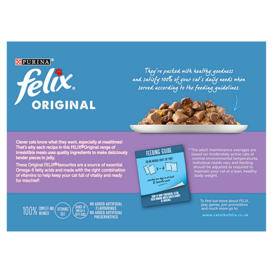 Felix Cat Food Mixed Selection In Jelly - McGrocer