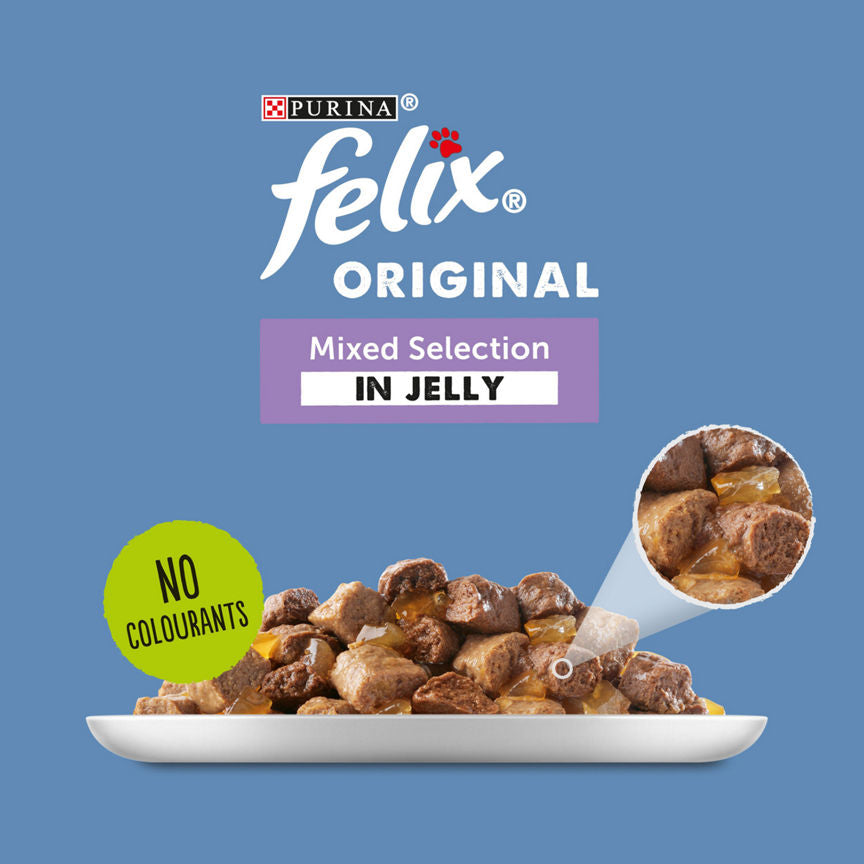 Felix Cat Food Mixed Selection In Jelly GOODS ASDA   