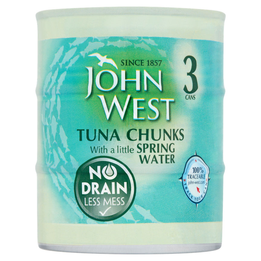 John West Tuna Chunks with a Little Spring Water GOODS ASDA   