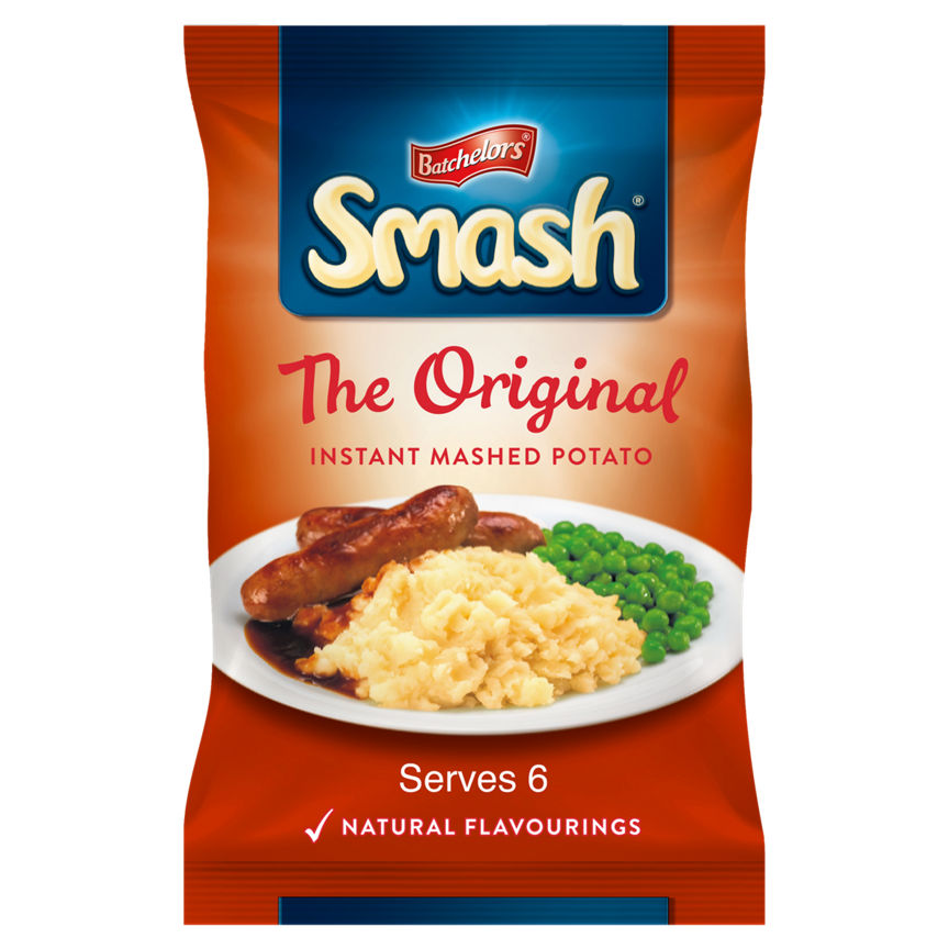 Smash Instant Mash Potato Canned & Packaged Food ASDA   