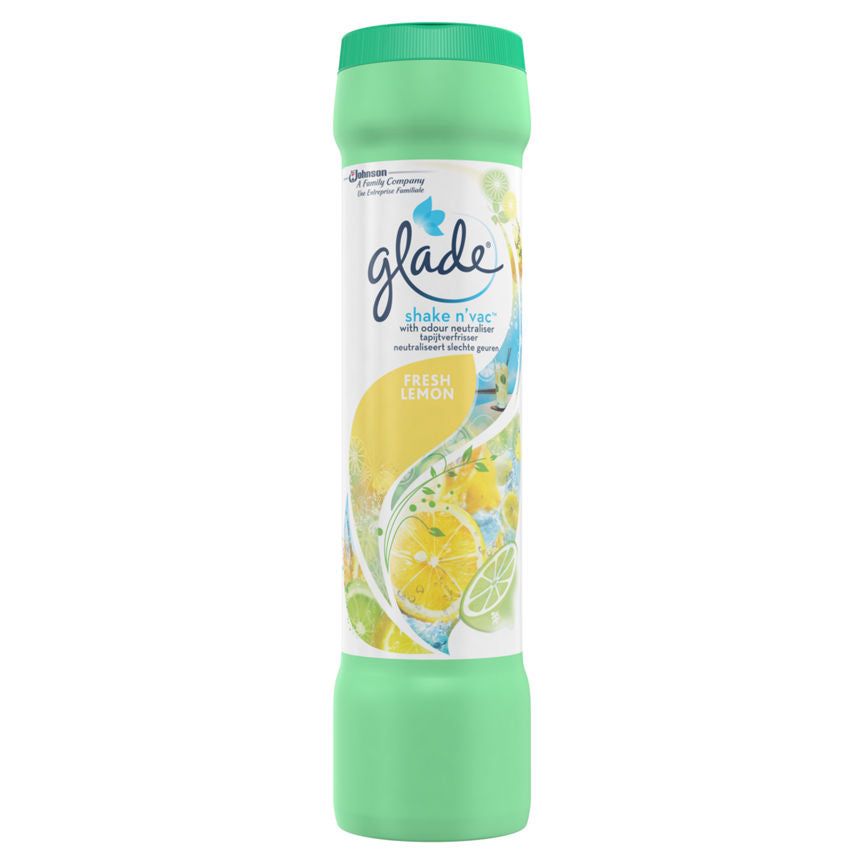 Glade Shake n'Vac Fresh Lemon Accessories & Cleaning ASDA   