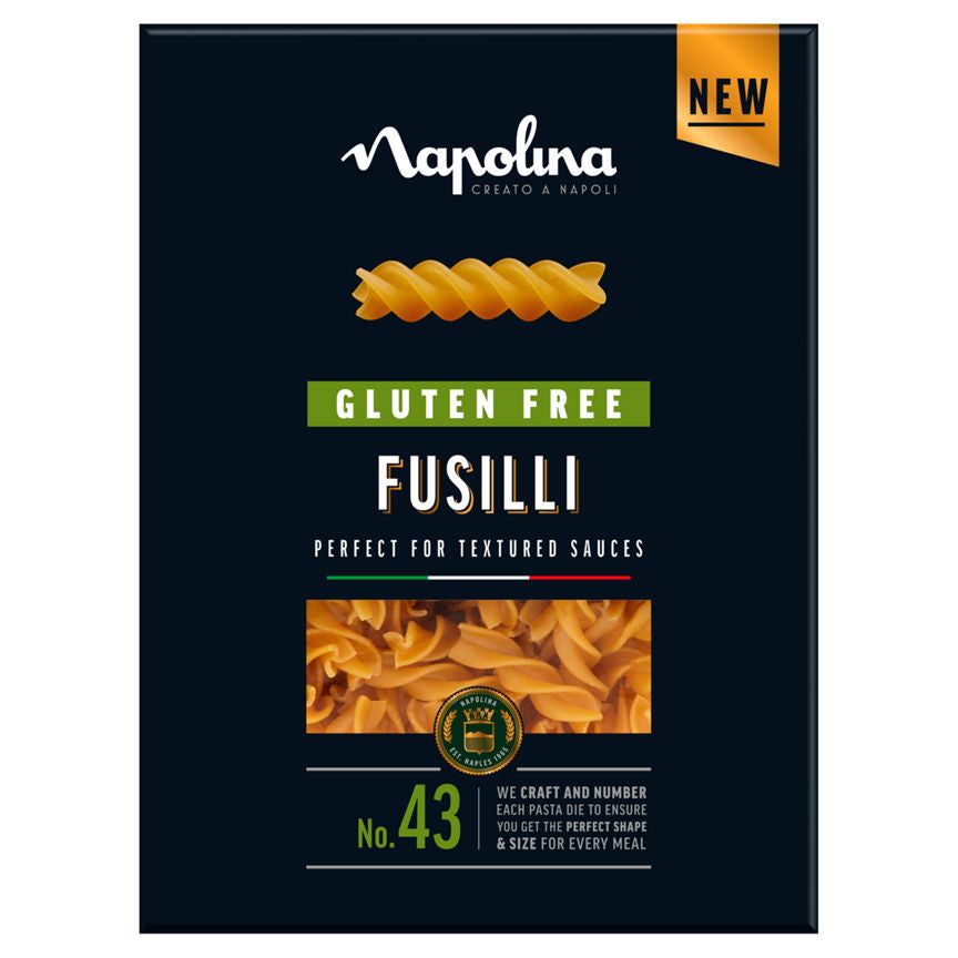 Napolina Gluten Free Fusilli No. 43 Pasta