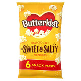 Butterkist Delicious Sweet & Salted Popcorn 6 Pack Crisps, Nuts & Snacking Fruit ASDA   