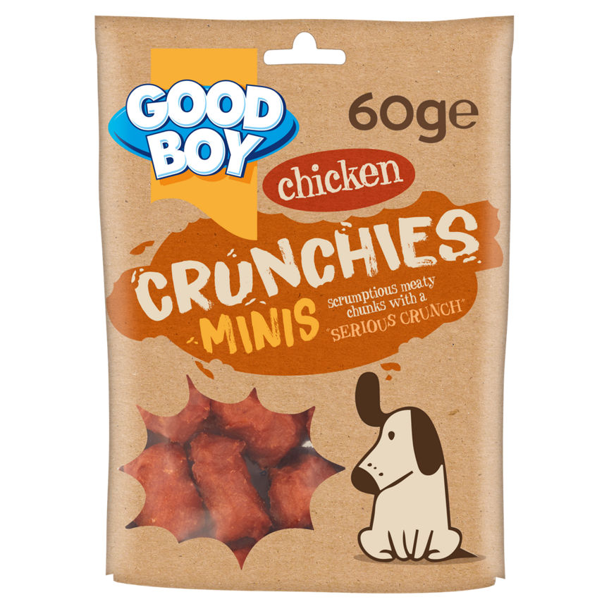 Good Boy Crunchies Mini Chicken Dog Treats Dog Food & Accessories ASDA   