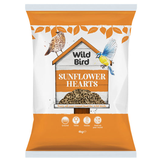 Wild Bird Big Pack Sunflower Seed Hearts Bird Food - McGrocer