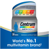 Centrum Men 50+ Multivitamin Tablets Vitamins, Minerals & Supplements ASDA   