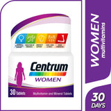 Centrum Women Multivitamin Tablets Vitamins, Minerals & Supplements ASDA   