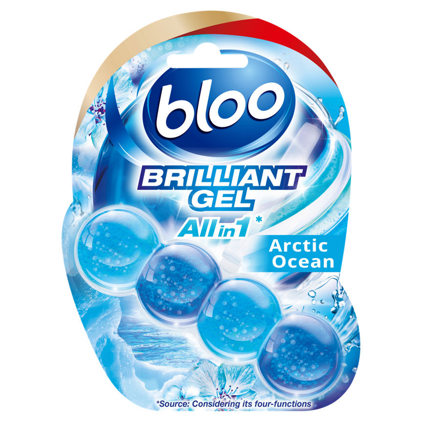 Bloo Brilliant Gel All in 1 Arctic Ocean Accessories & Cleaning ASDA   