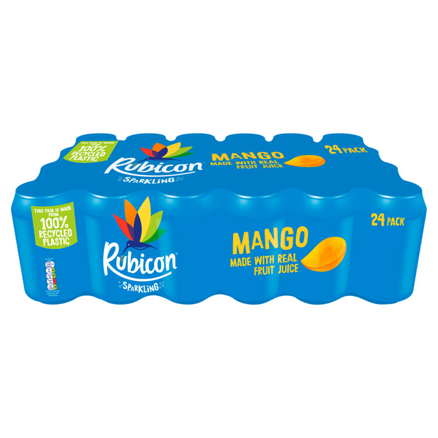 Rubicon Sparkling Mango 24 x 330m