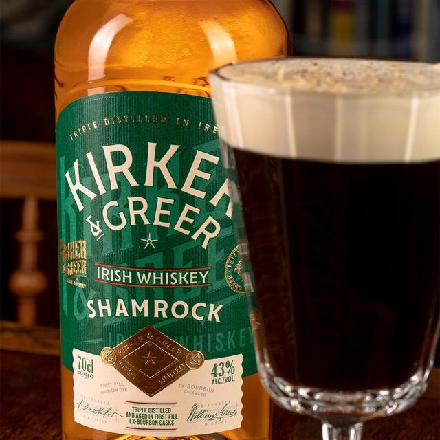 Kirker & Greer Shamrock Irish Whiskey BEER, WINE & SPIRITS M&S   