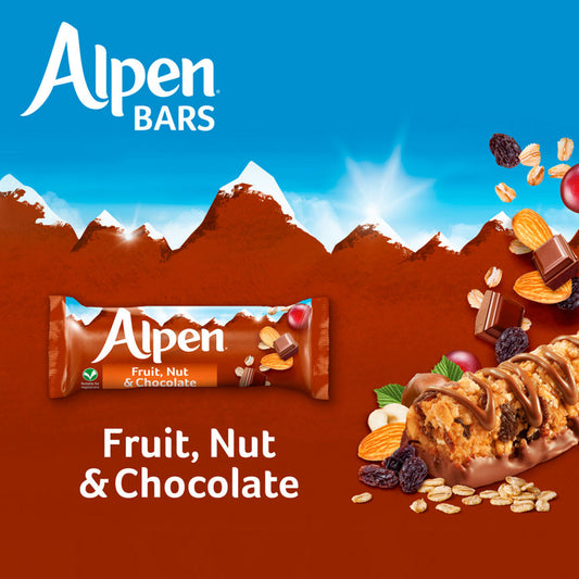 Alpen Cereal Bars Fruit & Nut with Milk Chocolate - McGrocer