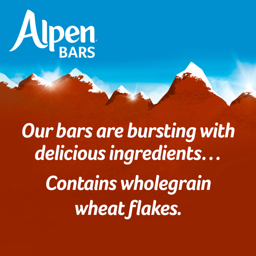 Alpen Cereal Bars Fruit & Nut with Milk Chocolate GOODS ASDA   