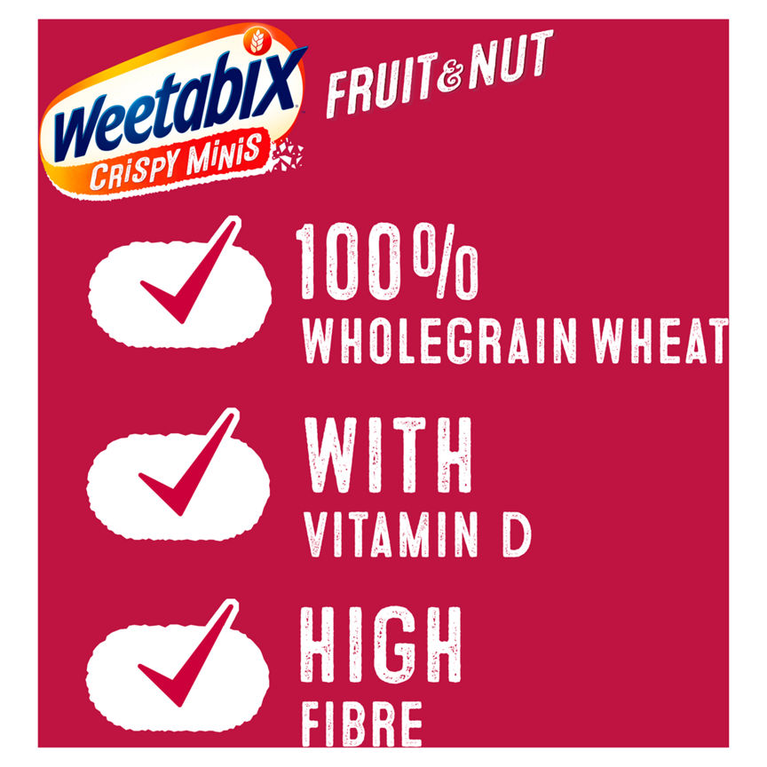 Weetabix Crispy Minis Fruit & Nut Cereals ASDA   