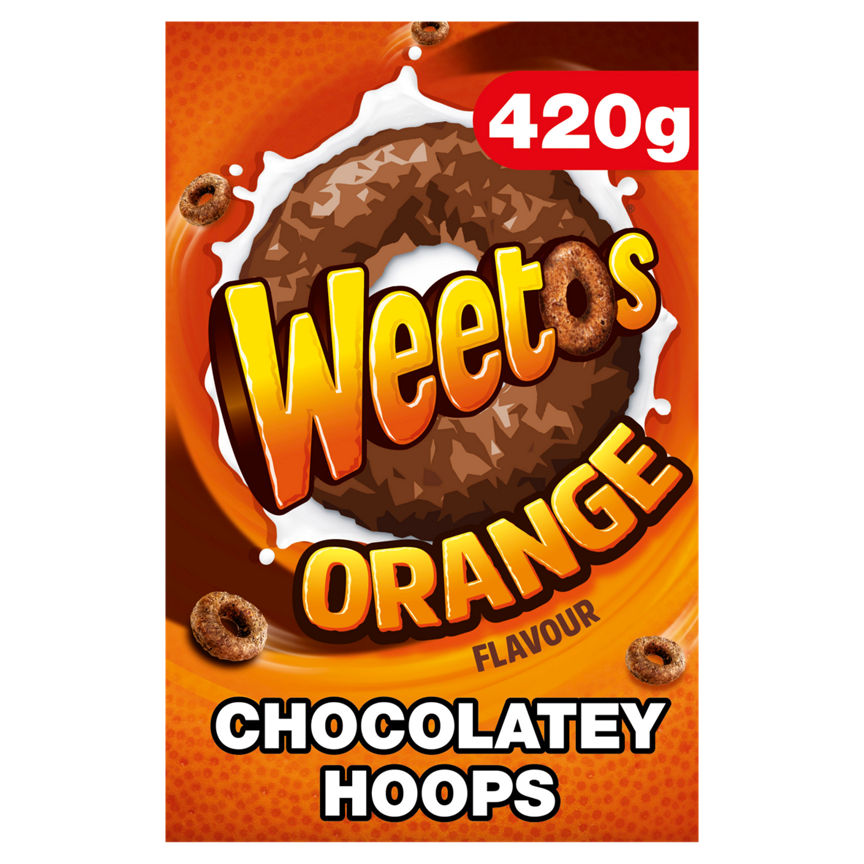 Weetos Limited Edition Chocolatey Hoops Orange Flavour