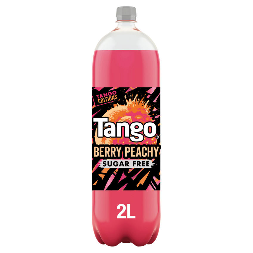 Tango Berry Peachy Sugar Free Bottle Fizzy & Soft Drinks ASDA   