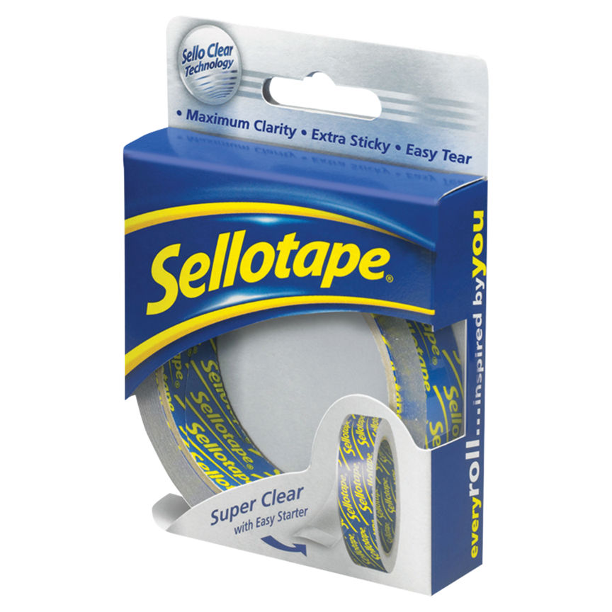 Sellotape Super Clear Tape