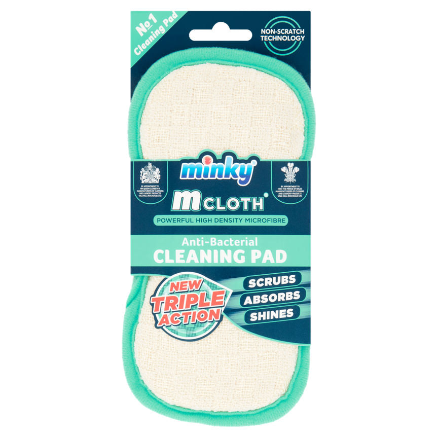 Minky Homecare M Cloth Anti-Bacterial Cleaning Pad