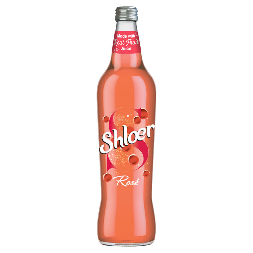 Shloer Rose Sparkling Grape Juice Drink Adult Soft Drinks & Mixers ASDA   