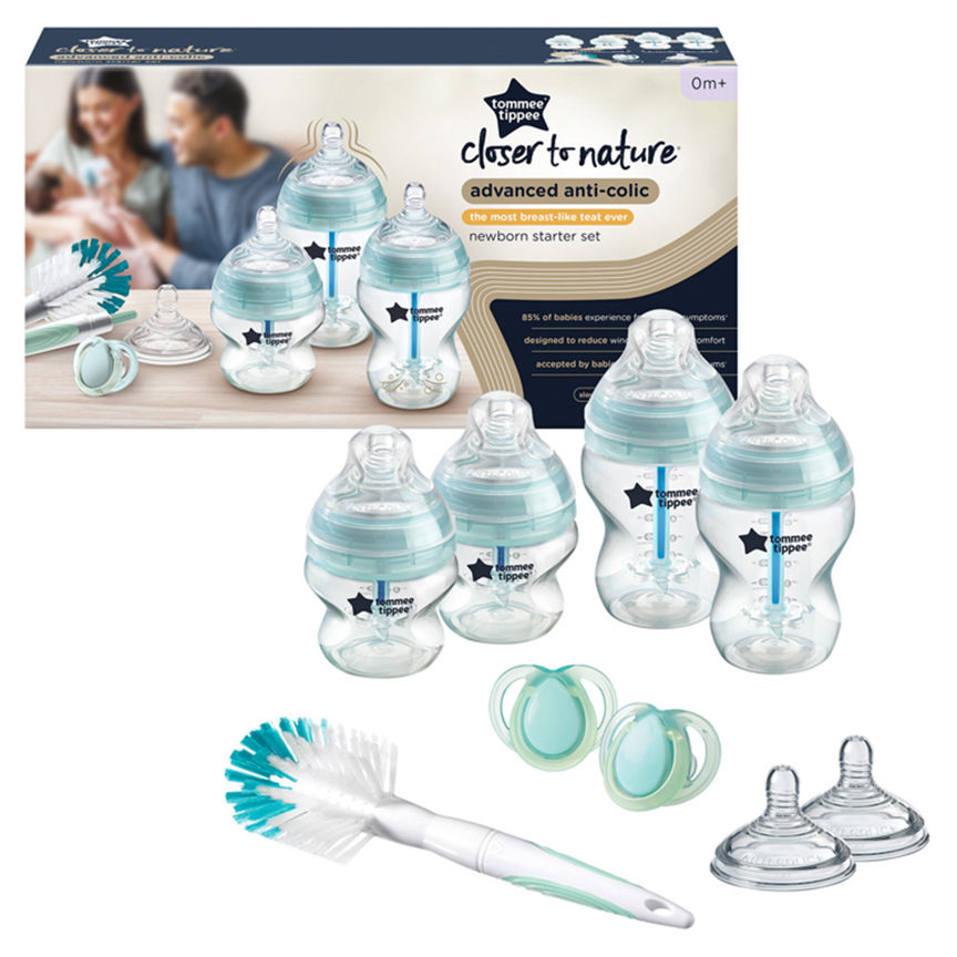 Tommee Tippee Closer to Nature Advanced Anti-Colic Newborn Starter Set 0m+