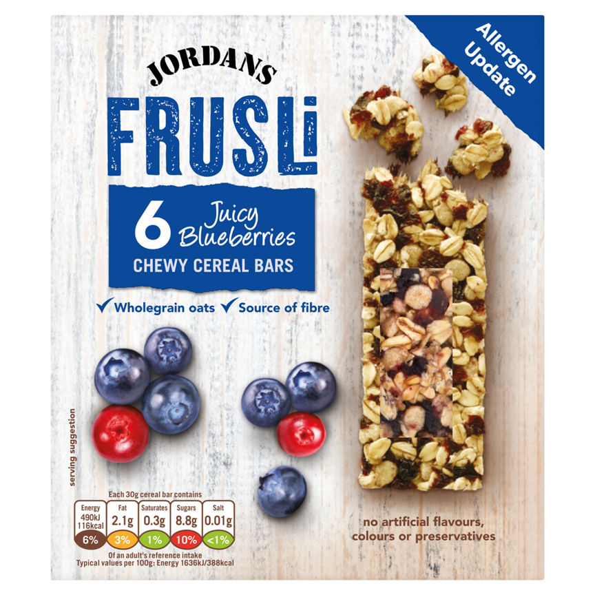 Jordans Frusli Blueberry Burst Cereal Bars