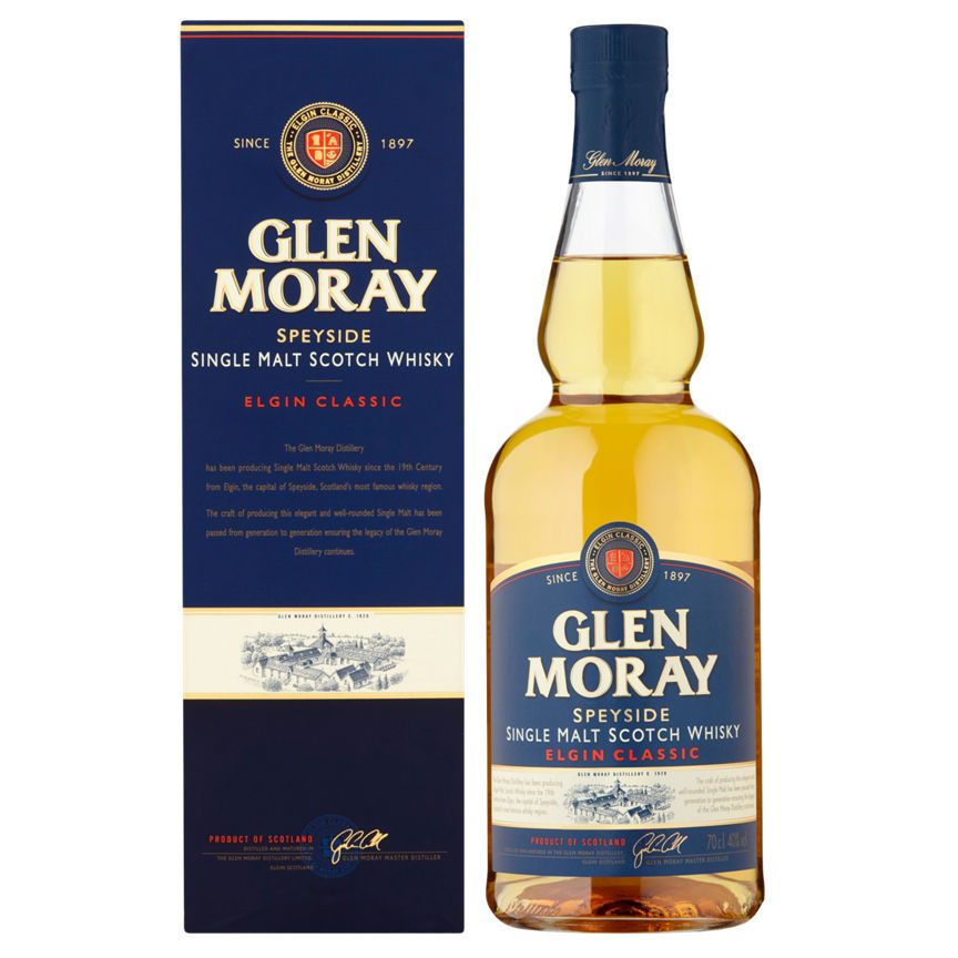 Glen Moray Single Malt Scotch Whisky Liqueurs & Spirits ASDA   