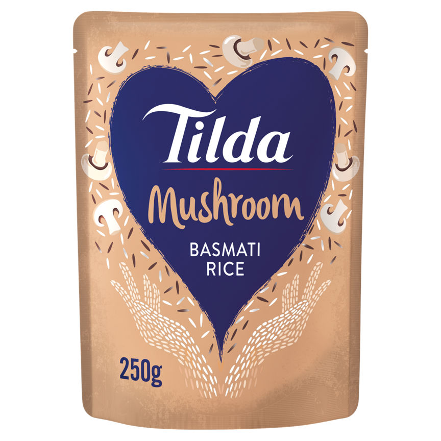 Tilda Mushroom Basmati Rice Rice, Pasta & Noodles ASDA   