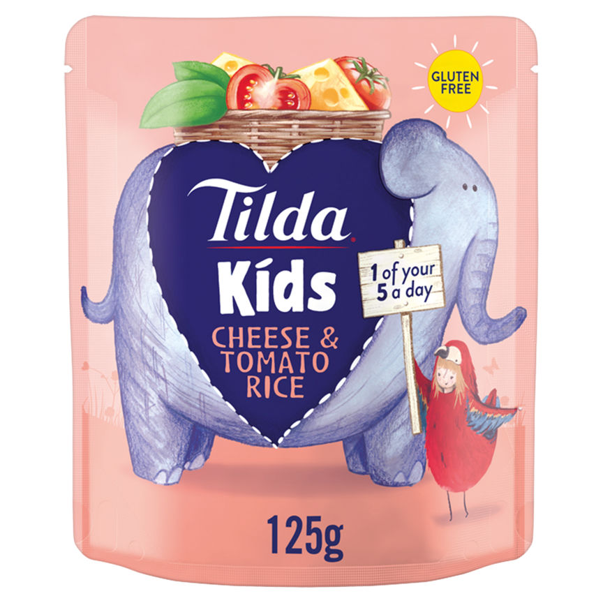 Tilda Kids Cheese & Tomato Rice Rice, Pasta & Noodles ASDA   