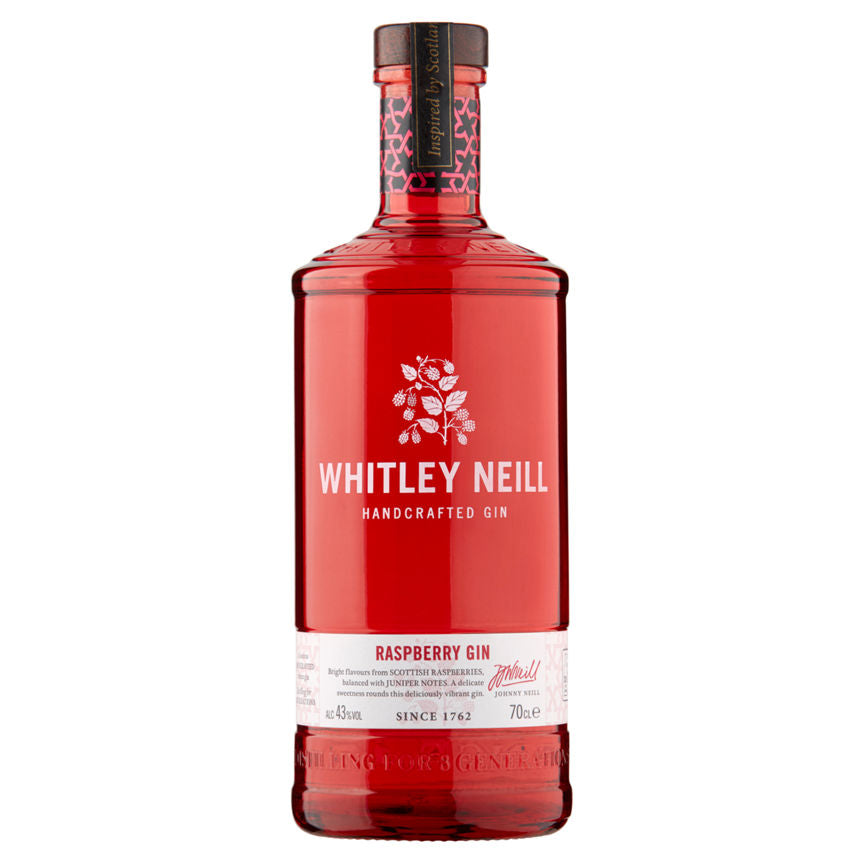 Whitley Neill Raspberry Gin Liqueurs & Spirits ASDA   