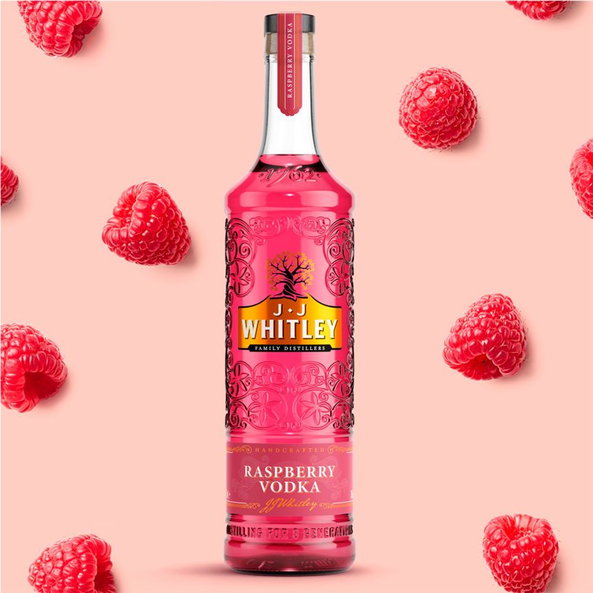 JJ Whitley Raspberry Vodka Liqueurs & Spirits ASDA   