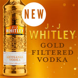 JJ Whitley Gold Artisanal Vodka Liqueurs & Spirits ASDA   