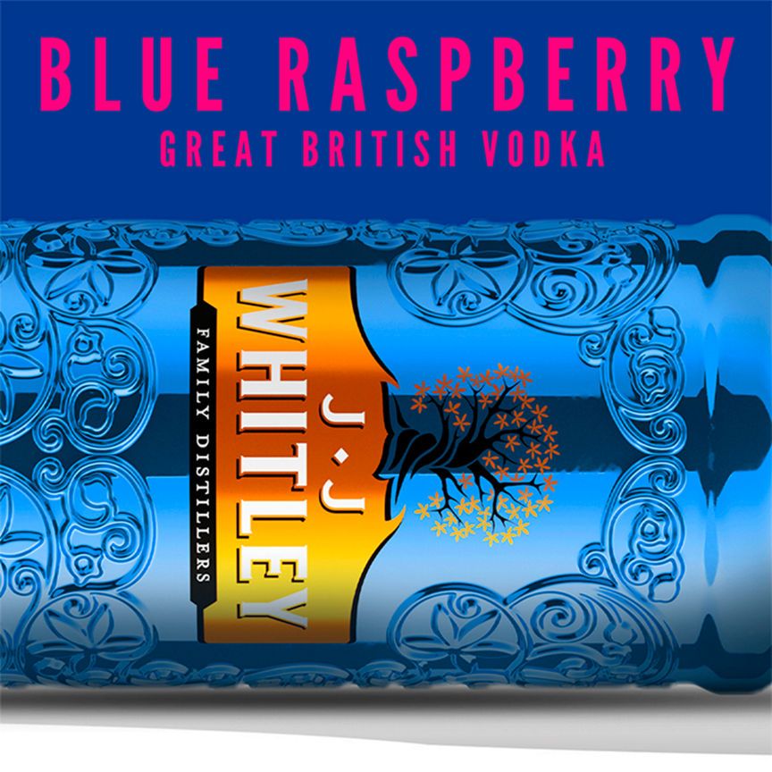 JJ Whitley Blue Raspberry Vodka