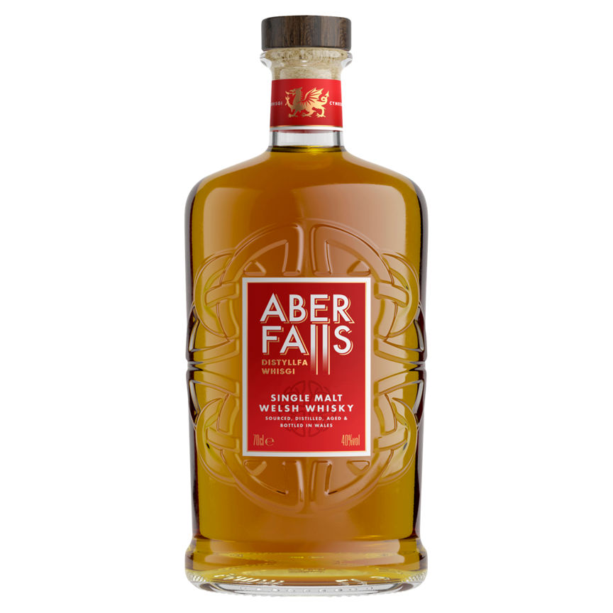 Aber Falls Single Malt Welsh Whisky Liqueurs & Spirits ASDA   