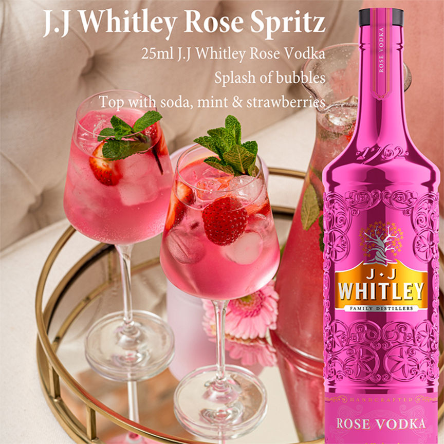 JJ Whitley Rose Vodka Liqueurs & Spirits ASDA   