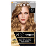 L'Oreal Preference Infinia 7.3 Florida Honey Blonde Permanent Hair Dye - McGrocer