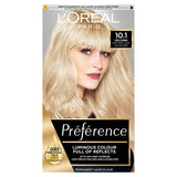 L'Oreal Preference Infinia 10.1 Helsinki Very Light Ash Blonde Hair Dye Hair Colourants & Dyes ASDA   