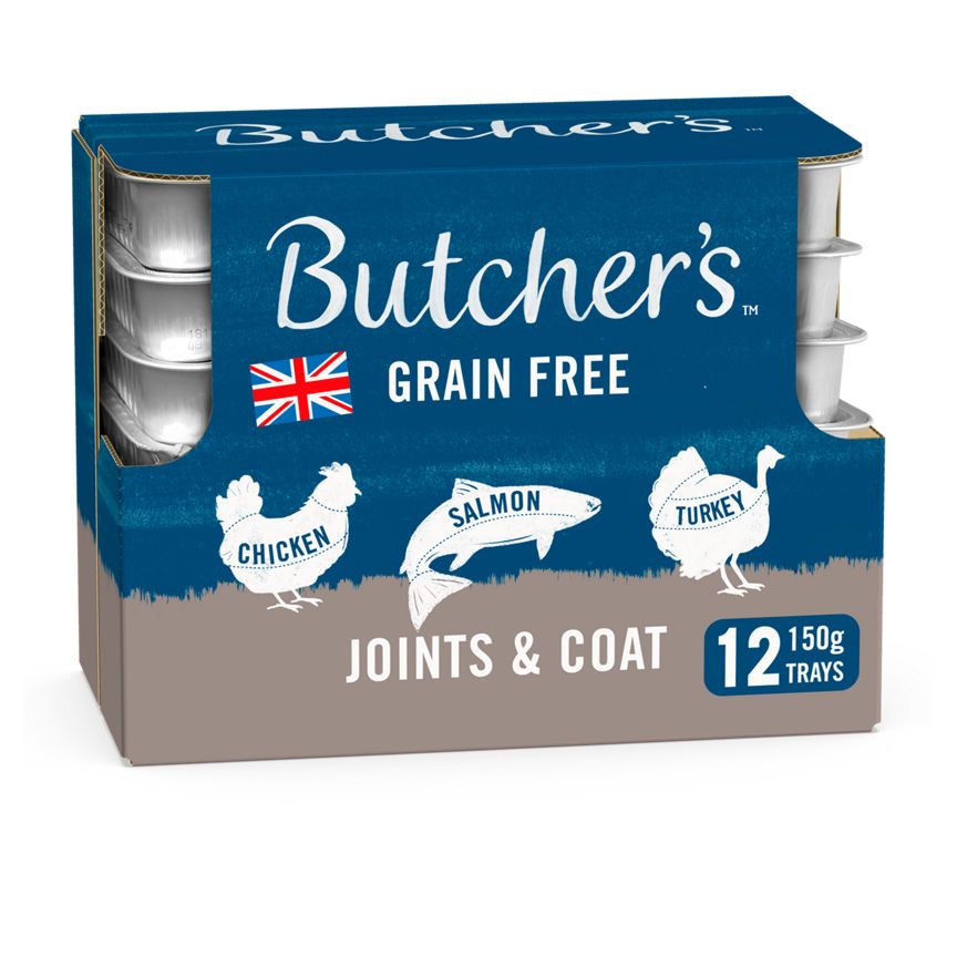 Butcher's Joints & Coat Wet Dog Food Trays