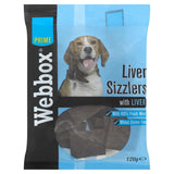 Webbox Prime Liver Sizzlers Dog Treat Dog Food & Accessories ASDA   