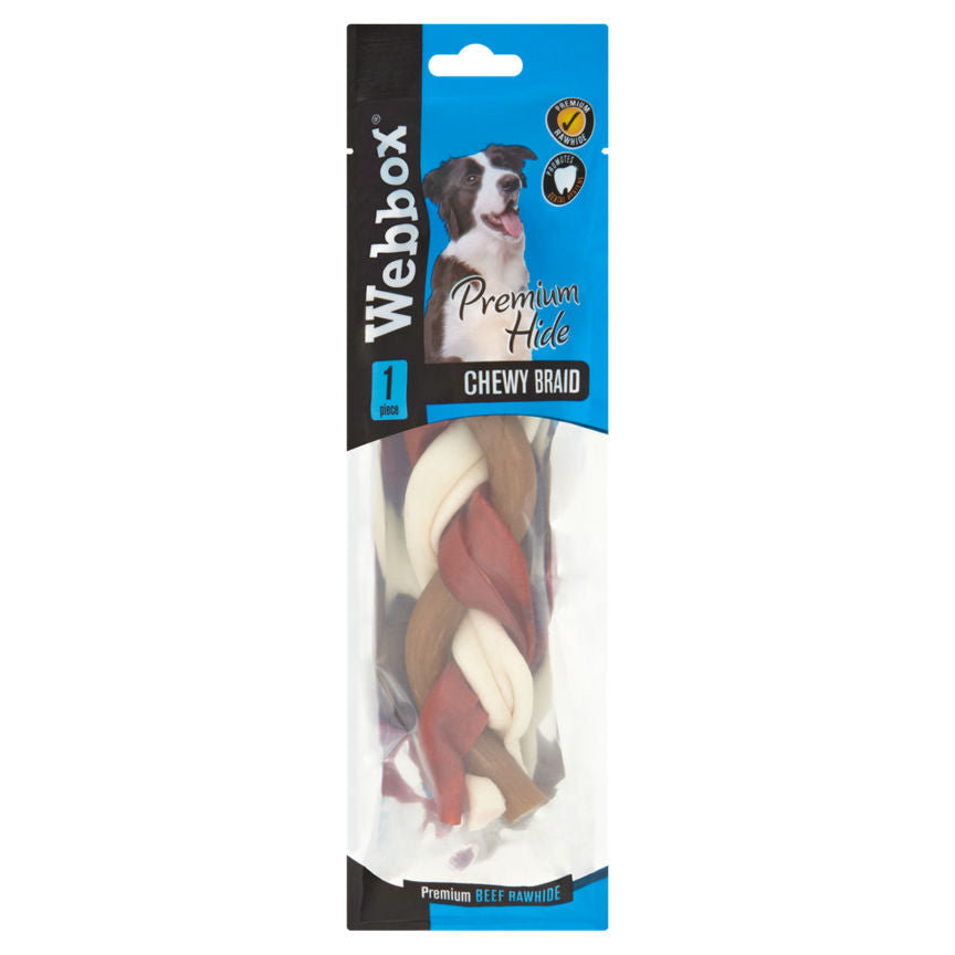 Webbox Premium Hide Chewy Braid Dog Treat