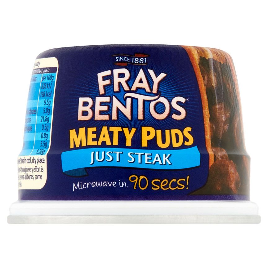 Fray Bentos Just Steak Pudding Canned & Packaged Food ASDA   