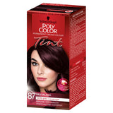 Schwarzkopf Poly Color Permanent Cream Colour Tint Red Black 87 Hair Colourants & Dyes ASDA   