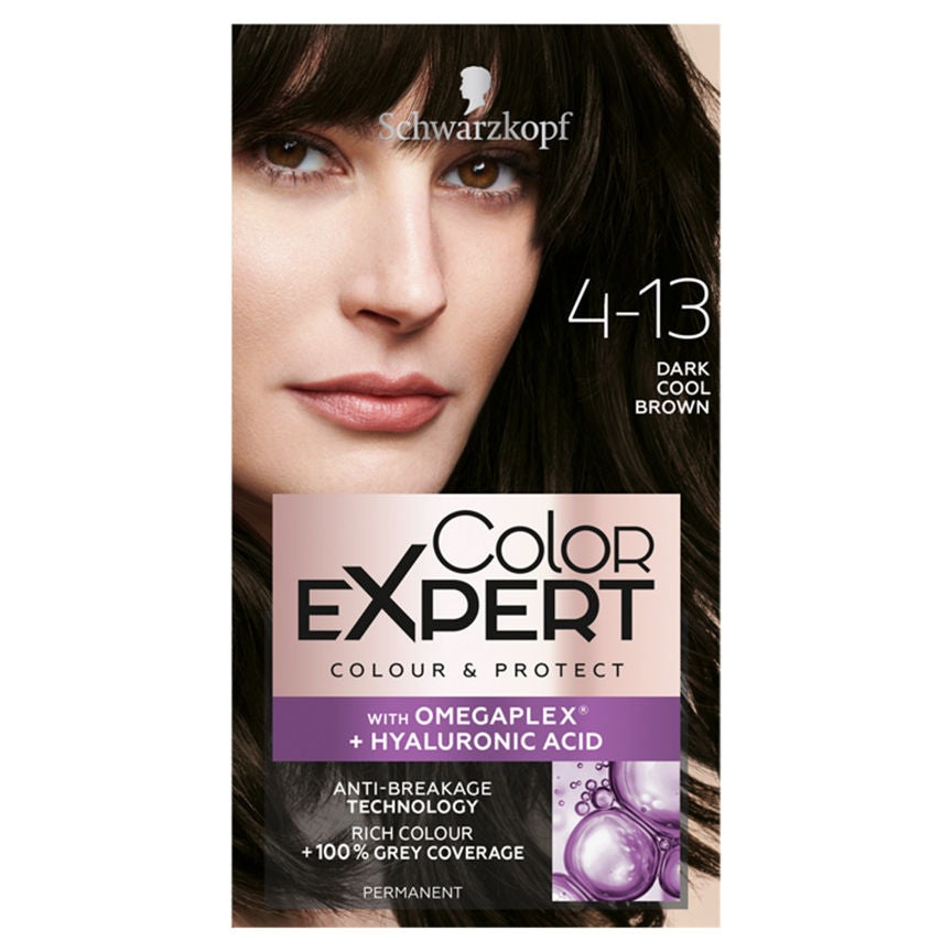 Schwarzkopf Color Expert OMEGAPLEX & Hyaluronic Acid Colour & Protect 6.16 Light Cool Brown