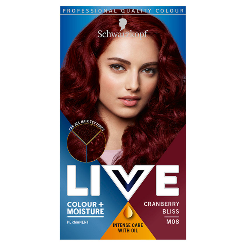 Schwarzkopf Live Colour + Moisture M08 Cranberry Bliss