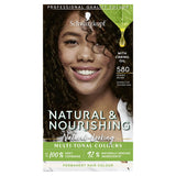 Schwarzkopf Natural & Nourishing Vegan Brown Hair Dye Darkest Brown 580 Permanent Hair Colourants & Dyes ASDA   