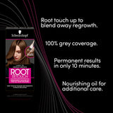 Schwarzkopf Light to Medium Brown Root Retouch Permanent Colour Kit Hair Colourants & Dyes ASDA   